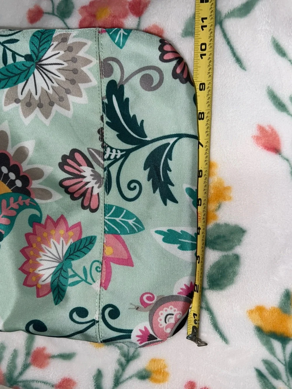 Vera Bradley Mint Floral Crossbody Bag